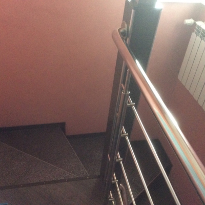 Наружная лестница, п.Одинковка_3